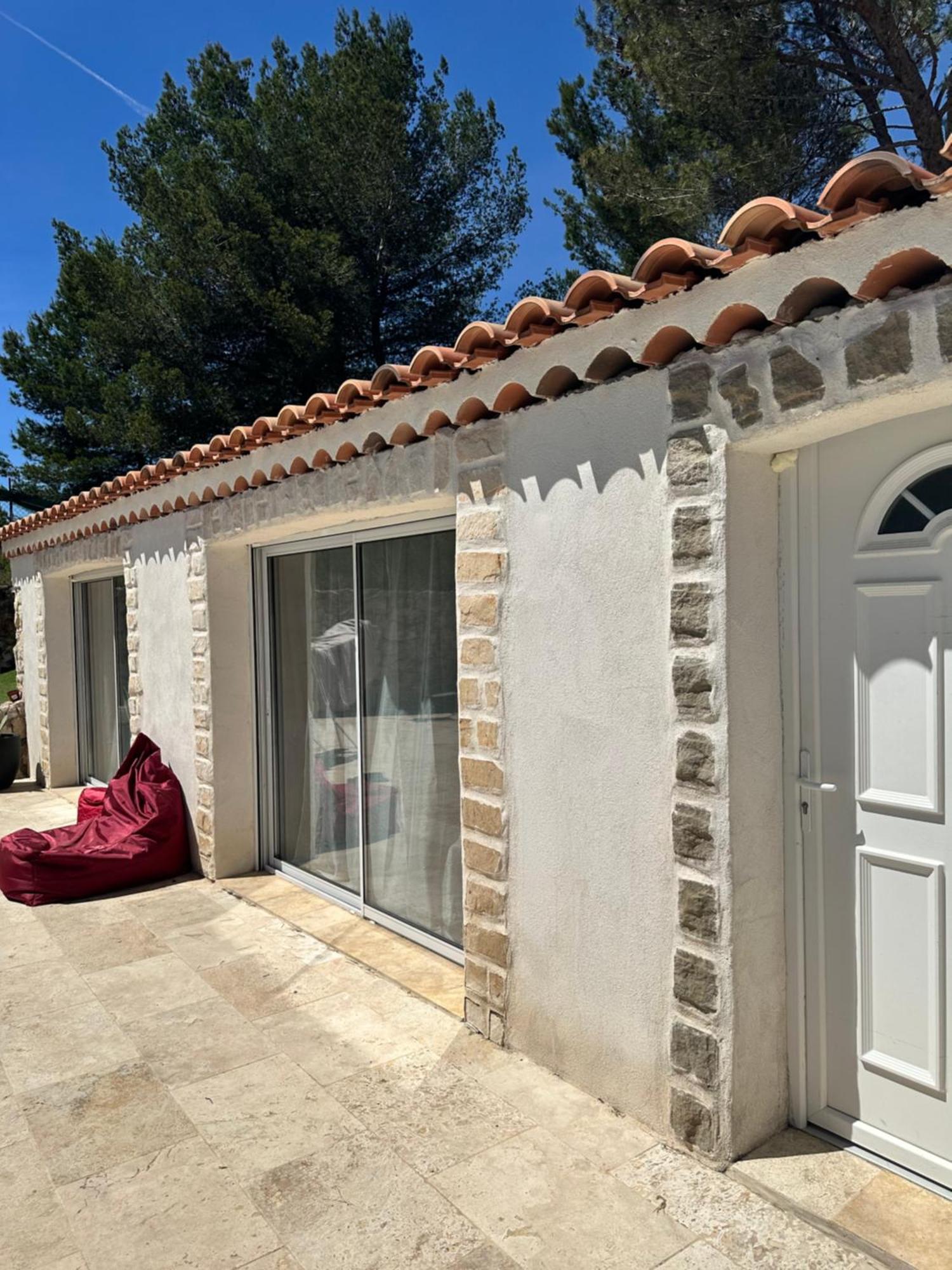 Jolie Maison Avec Vue Sur Piscine Bouc-Bel-Air Kültér fotó